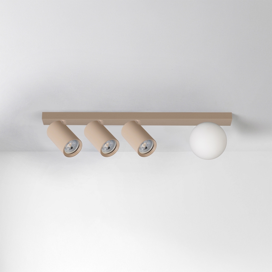 Brilagi - Plafondspot SELE BALL 3xGU10/30W/230V + 1xG9/10W beige