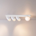 Brilagi - Plafondspot SELE BALL 3xGU10/30W/230V + 1xG9/10W wit
