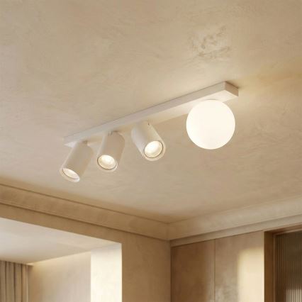 Brilagi - Plafondspot SELE BALL 3xGU10/30W/230V + 1xG9/10W wit
