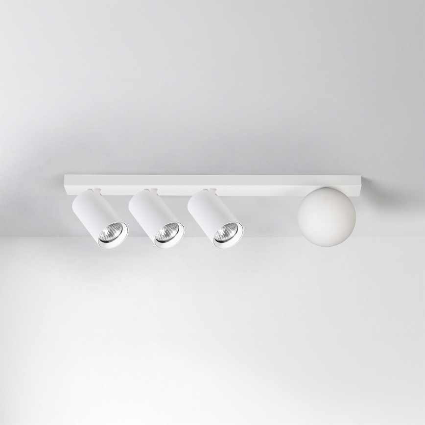 Brilagi - Plafondspot SELE BALL 3xGU10/30W/230V + 1xG9/10W wit