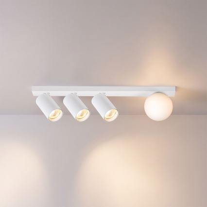Brilagi - Plafondspot SELE BALL 3xGU10/30W/230V + 1xG9/10W wit