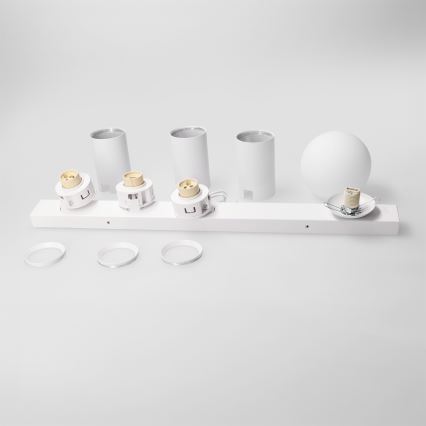 Brilagi - Plafondspot SELE BALL 3xGU10/30W/230V + 1xG9/10W wit