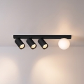 Brilagi - Plafondspot SELE BALL 3xGU10/30W/230V + 1xG9/10W zwart
