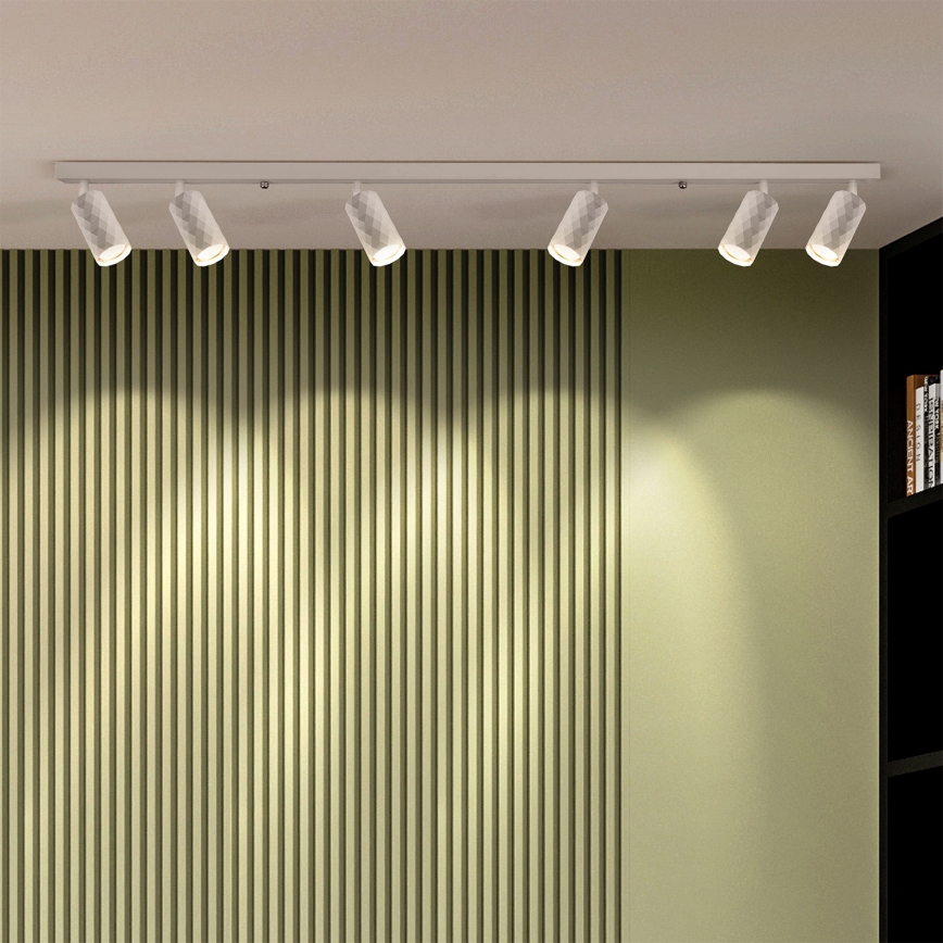 Brilagi - Plafondspot SELE DIAMANT 6xGU10/30W/230V wit