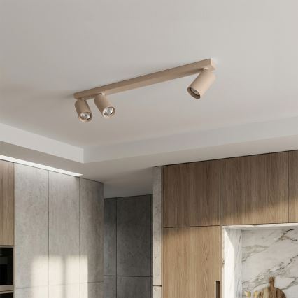 Brilagi - Plafondspot SELE LONG 3xGU10/30W/230V beige