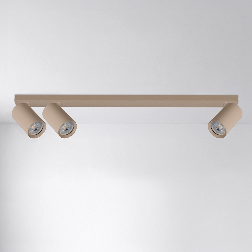 Brilagi - Plafondspot SELE LONG 3xGU10/30W/230V beige