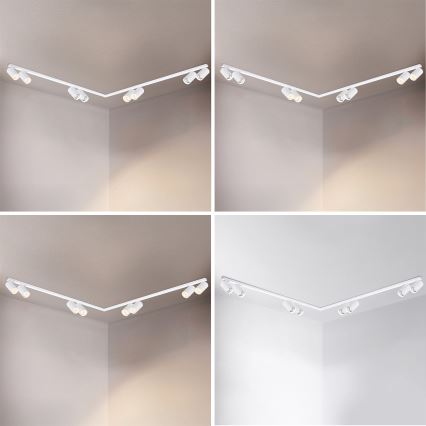 Brilagi - Plafondspot SELE LONG 8xGU10/30W/230V wit