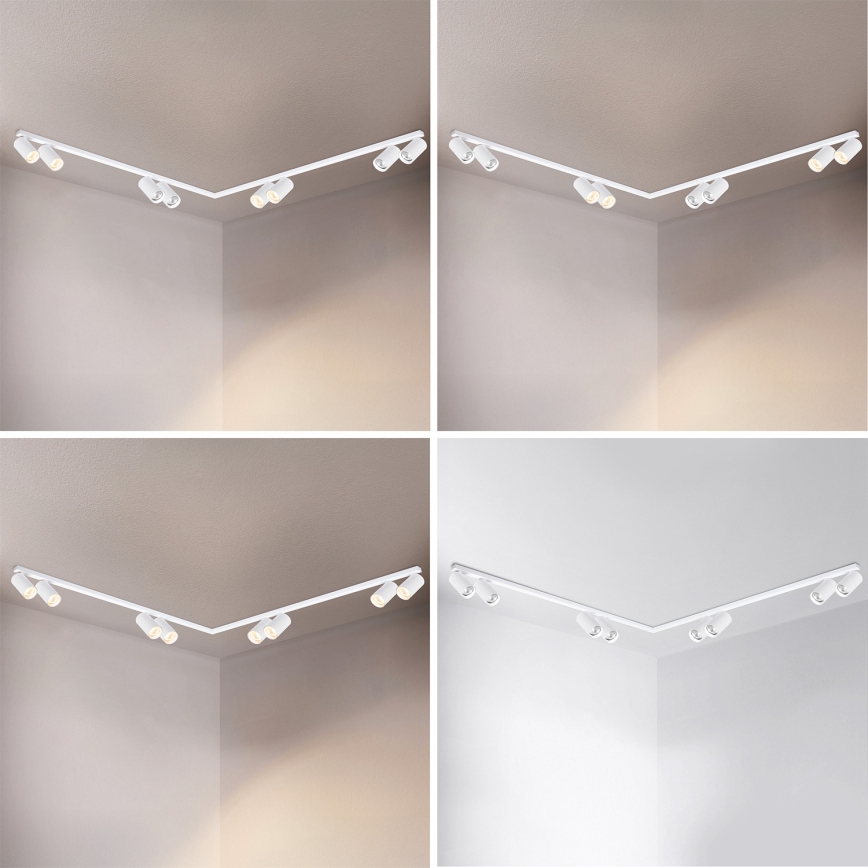 Brilagi - Plafondspot SELE LONG 8xGU10/30W/230V wit