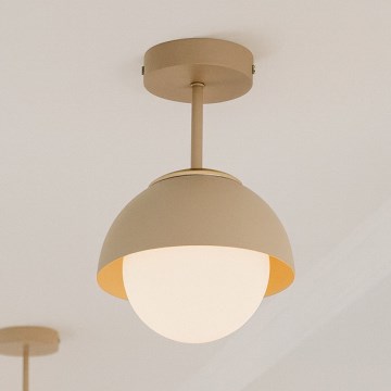 Brilagi - Plafonnière 1xE27/60W/230V beige/goud
