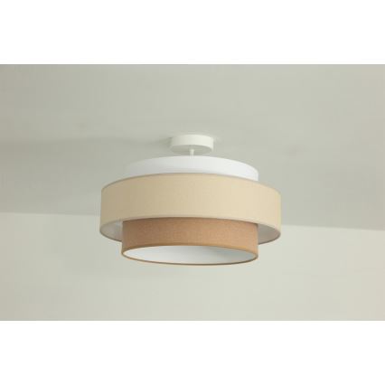 Brilagi - Plafonnière RESNA 1xE27/60W/230V Ø 40 cm crème/beige