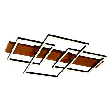 Brilagi - PLANK LED plafondlamp, 35W, 230V, 4000K, 55x90 cm, hout