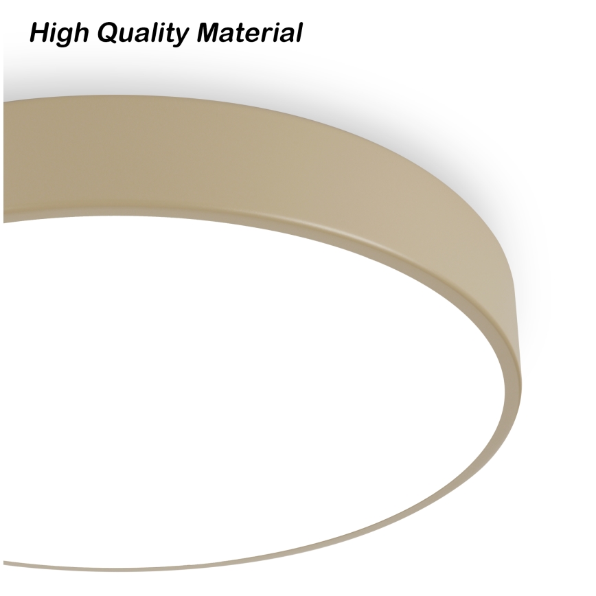 Brilagi - LED-plafondlamp POOL LED/48W/230V 3000/4500/6000K Ø 40 cm beige