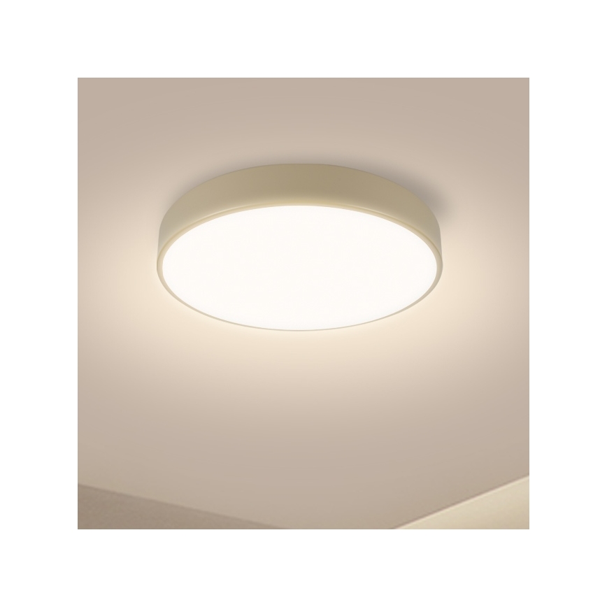 Brilagi - LED-plafondlamp POOL LED/36W/230V 3000/4500/6000K Ø 30 cm beige