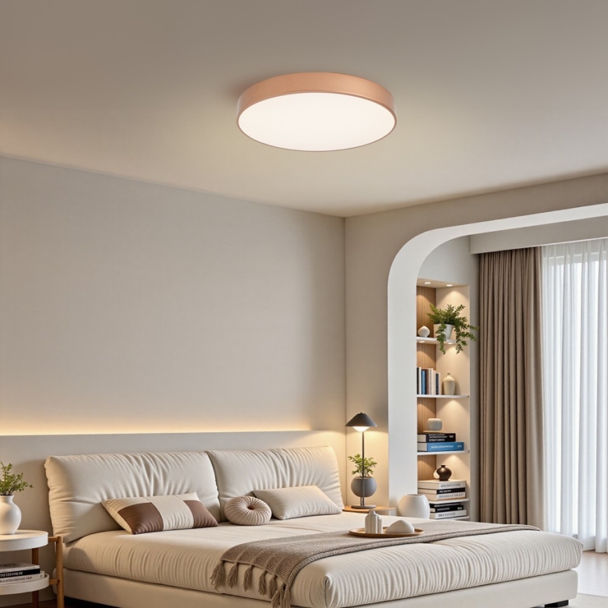 Brilagi - LED-plafondlamp POOL LED/60W/230V 3000/4000/6000K Ø 50 cm bronskleurig