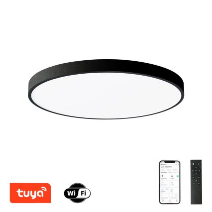 Brilagi - Pool Smart LED Dimbare Plafondlamp 100W/230V 3000-6000K 80 cm Wi-Fi Tuya Zwart + Afstandsbediening