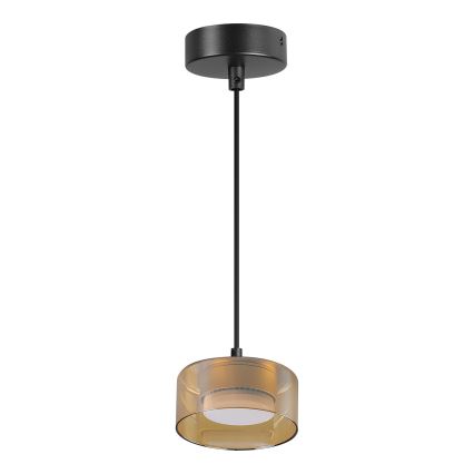 Brilagi - LED RGB+CCT dimbare hanglamp met kabel AURA LUX 1xGX53/14W/230V 2700-6500K Wi-Fi Tuya zwart/goud