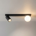 Brilagi - Richtbare spot SELE BALL 1xGU10/30W/230V + 1xG9/10W zwart