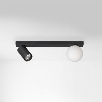 Brilagi - Richtbare spot SELE BALL 1xGU10/30W/230V + 1xG9/10W zwart