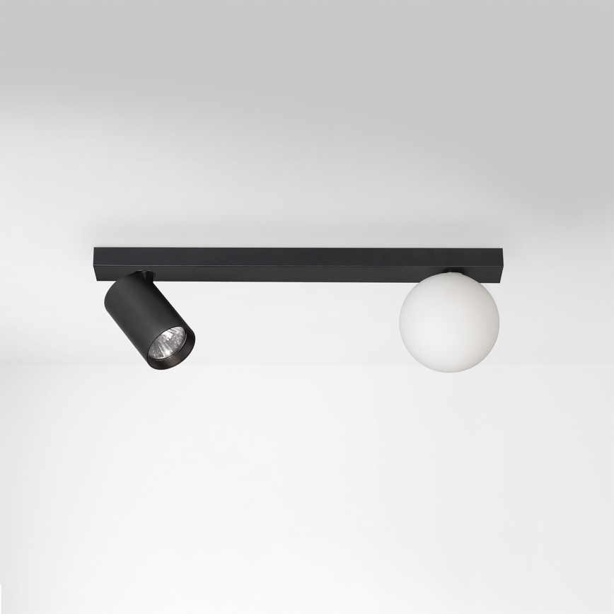 Brilagi - Richtbare spot SELE BALL 1xGU10/30W/230V + 1xG9/10W zwart