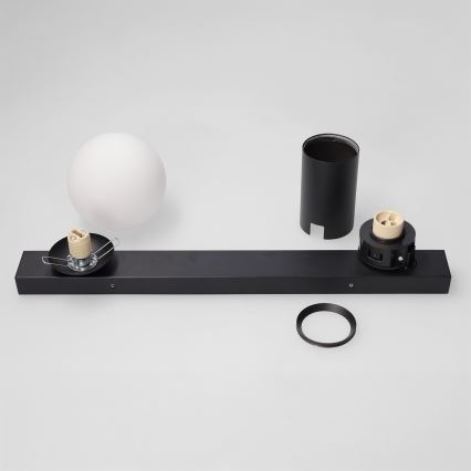 Brilagi - Richtbare spot SELE BALL 1xGU10/30W/230V + 1xG9/10W zwart