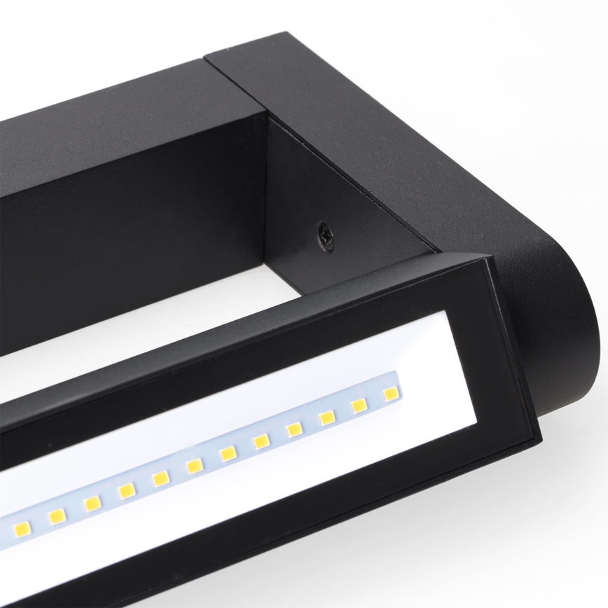 Brilagi - SALERNO LED buitenwandlamp LED/12W/230V 35,5 cm zwart IP65