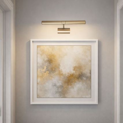 Brilagi - Schilderijlamp DANAE 2xE14/40W/230V goudkleurig