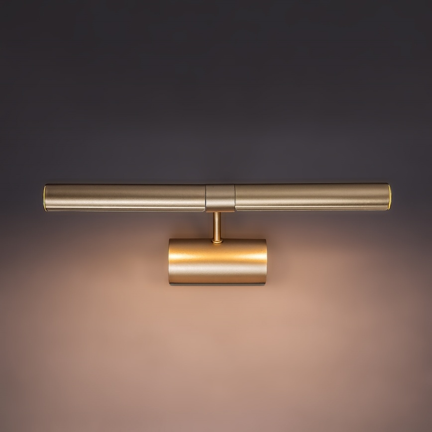 Brilagi - Schilderijlamp DANAE 2xE14/40W/230V goudkleurig