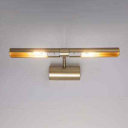 Brilagi - Schilderijlamp DANAE 2xE14/40W/230V goudkleurig