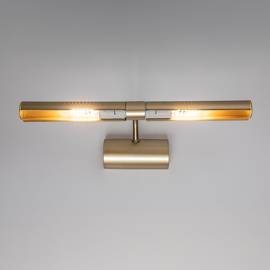 Brilagi - Schilderijlamp DANAE 2xE14/40W/230V goudkleurig
