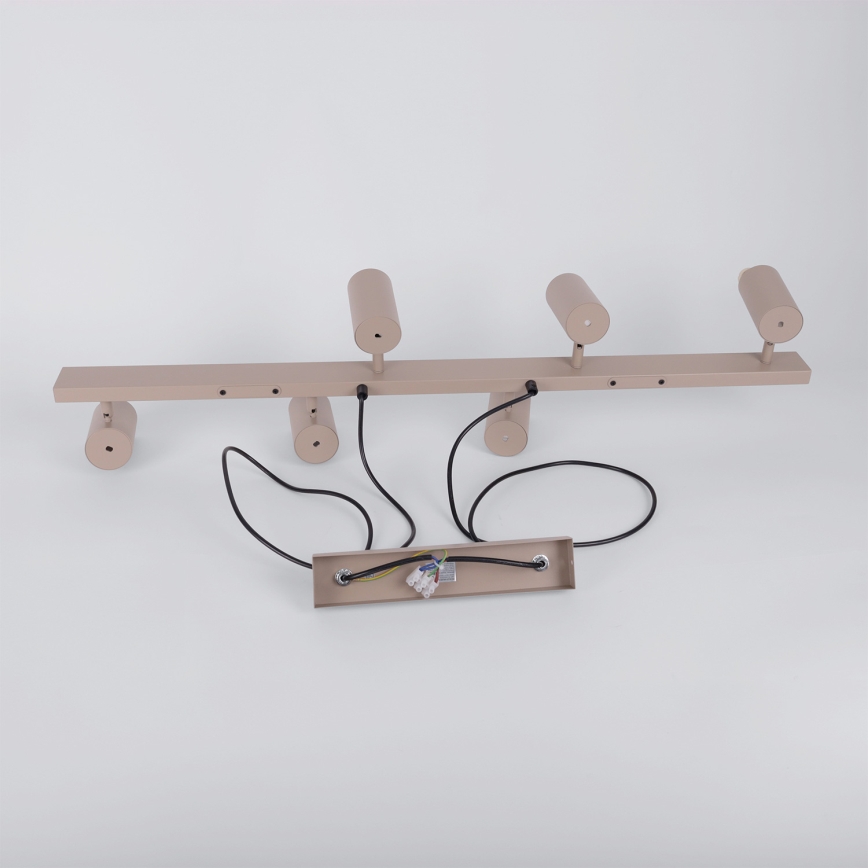 Brilagi - SELE hanglamp aan kabel 6xGU10/30W/230V beige