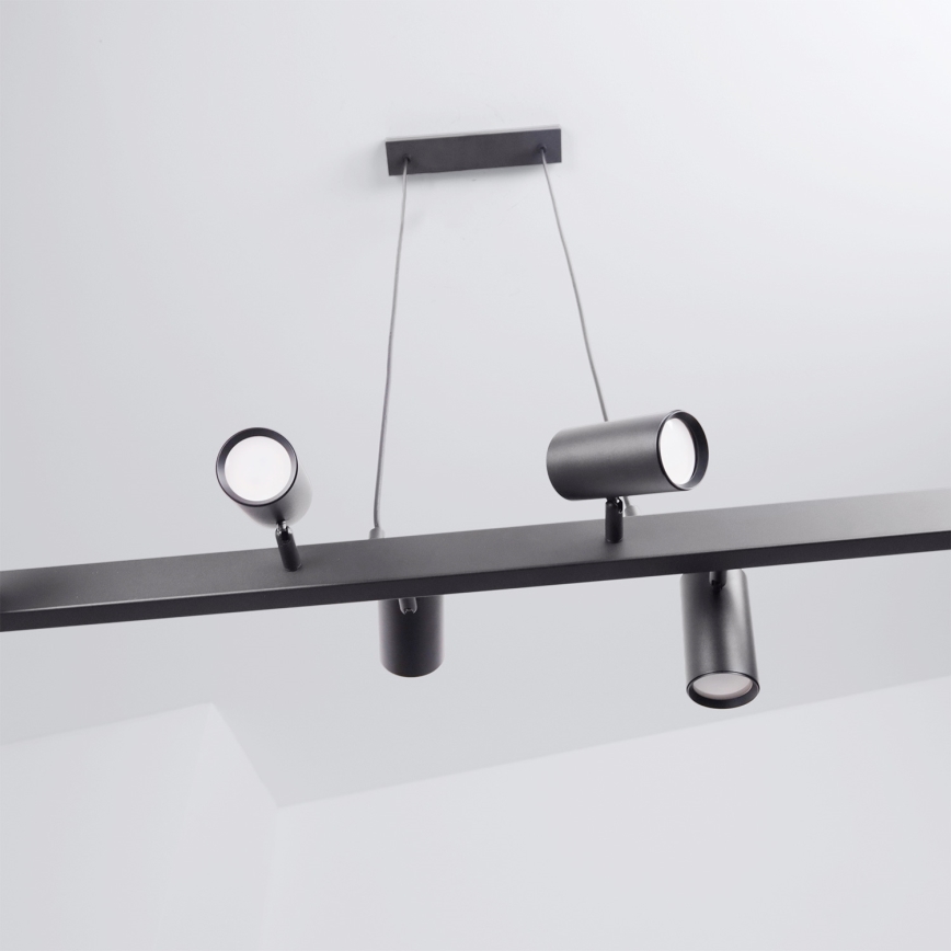 Brilagi - SELE hanglamp aan kabel 6xGU10/30W/230V zwart