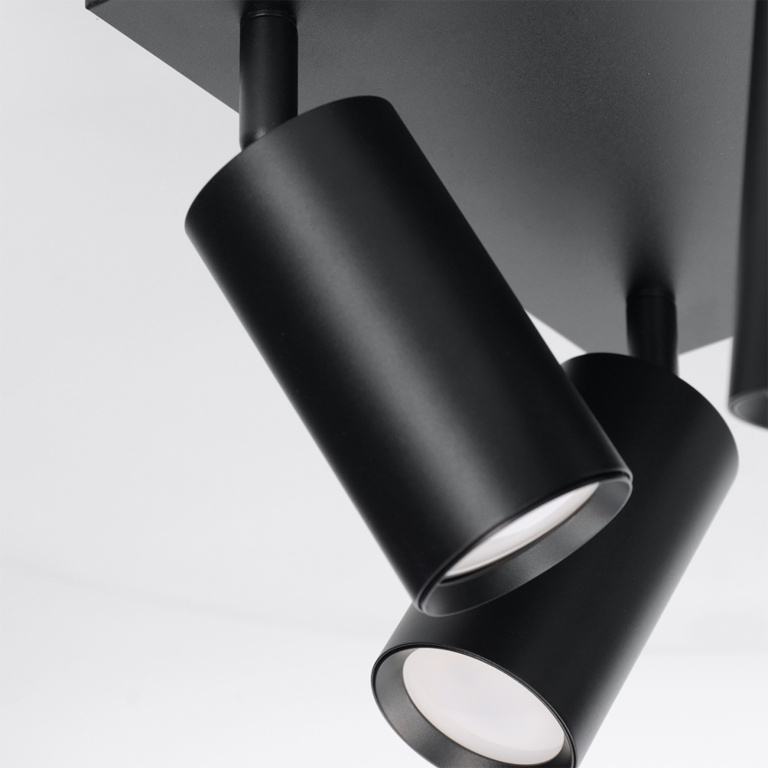 Brilagi - LED RGBW dimbare spot SELE SQUARE 4xGU10/6,5W/230V 2700-6500K zwart