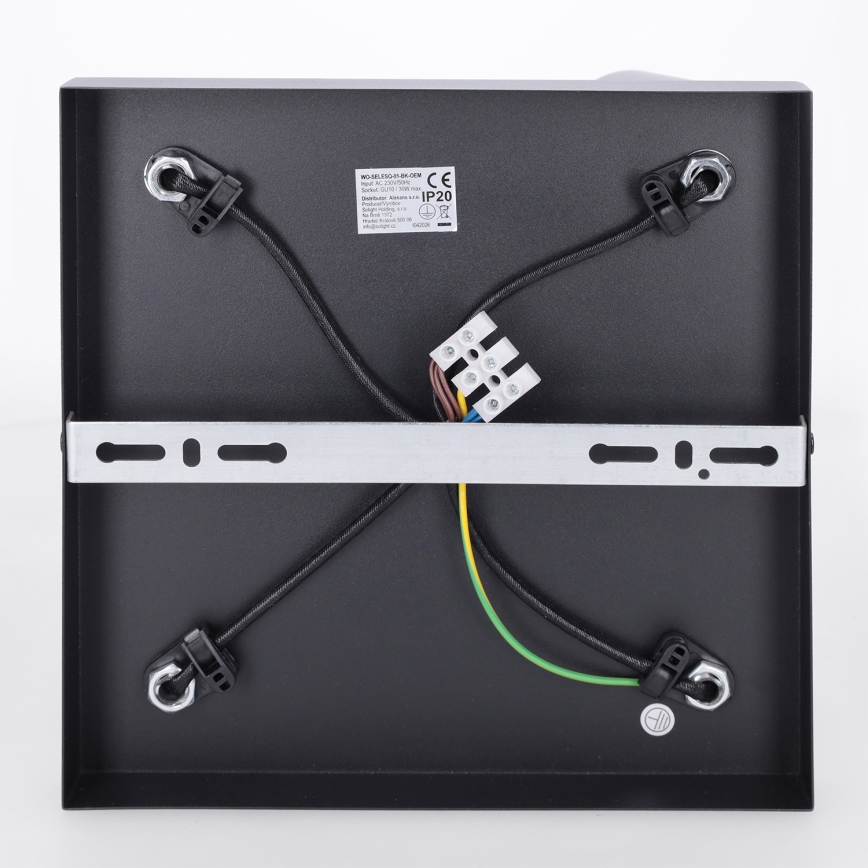Brilagi - LED RGBW dimbare spot SELE SQUARE 4xGU10/6,5W/230V 2700-6500K zwart