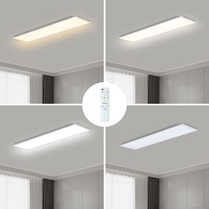 Brilagi - LED-dimbare plafondlamp SLIMFRAME LED/58W/230V 120x30 cm 3000-6000K wit + afstandsbediening
