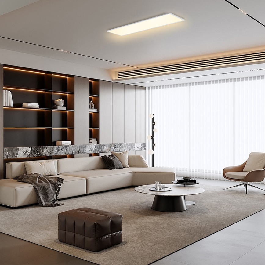 Brilagi - LED-dimbare plafondlamp SLIMFRAME LED/58W/230V 120x30 cm 3000-6000K wit + afstandsbediening