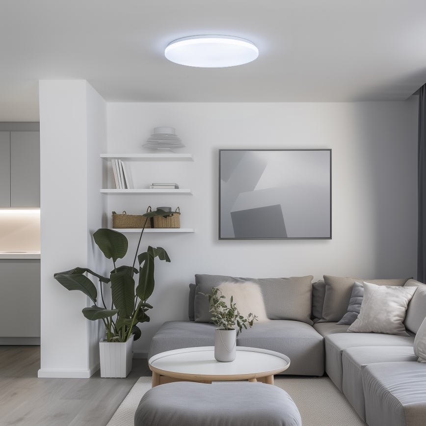 Brilagi - LED dimbare SMART plafondlamp/36W/230V Ø 48 cm 3000-6000K Wi-Fi Tuya Beacon + afstandsbediening