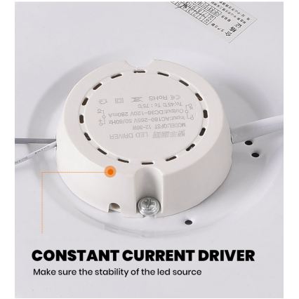 Brilagi - LED dimbare SMART plafondlamp/36W/230V Ø 48 cm 3000-6000K Wi-Fi Tuya Beacon + afstandsbediening