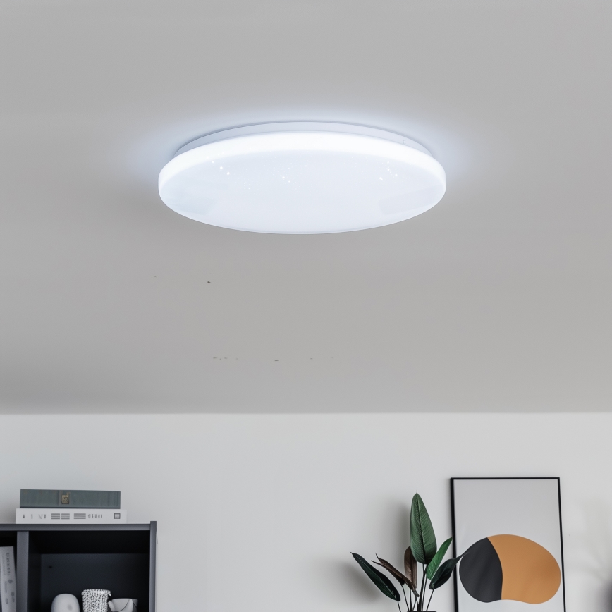 Brilagi - SMART STARS LED-dimbare plafondlamp/24W/230V Ø 38 cm 2700-6500K Wi-Fi Tuya + afstandsbediening