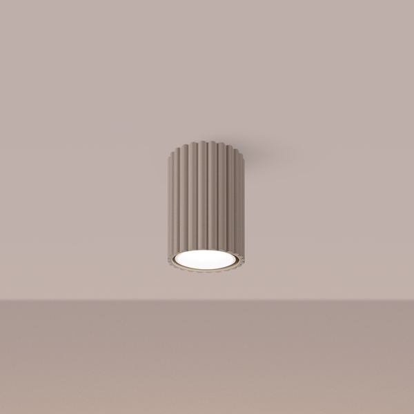 Brilagi - Spot CRESTO 1xGU10/10W/230V 10 cm taupe