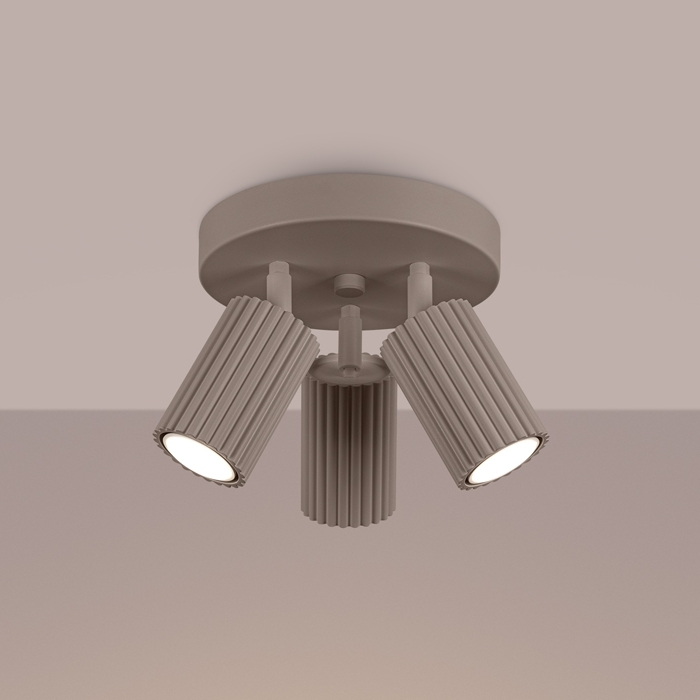 Brilagi - Spot CRESTO 3xGU10/10W/230V taupe