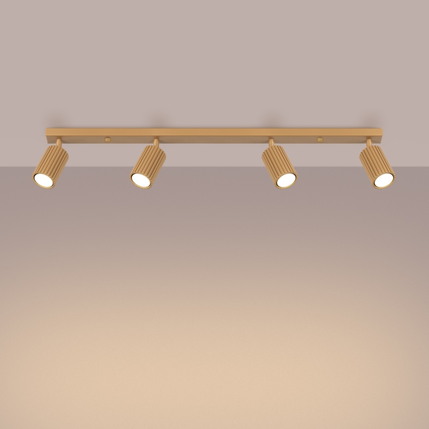 Brilagi - Spot CRESTO 4xGU10/10W/230V goud