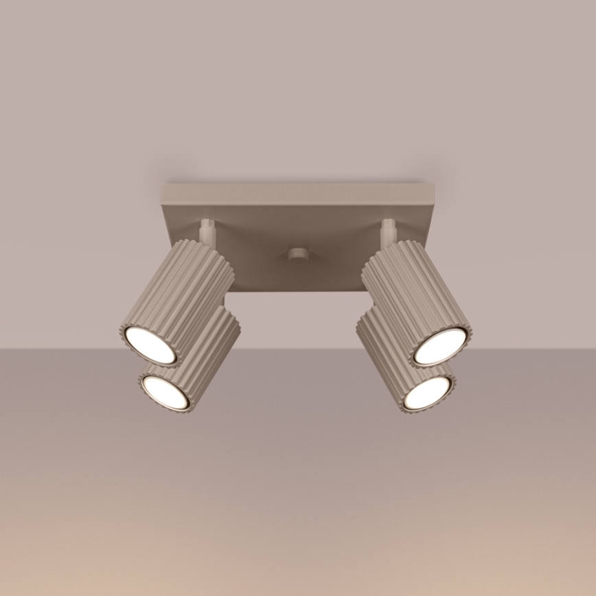Brilagi - Spot CRESTO 4xGU10/10W/230V taupe