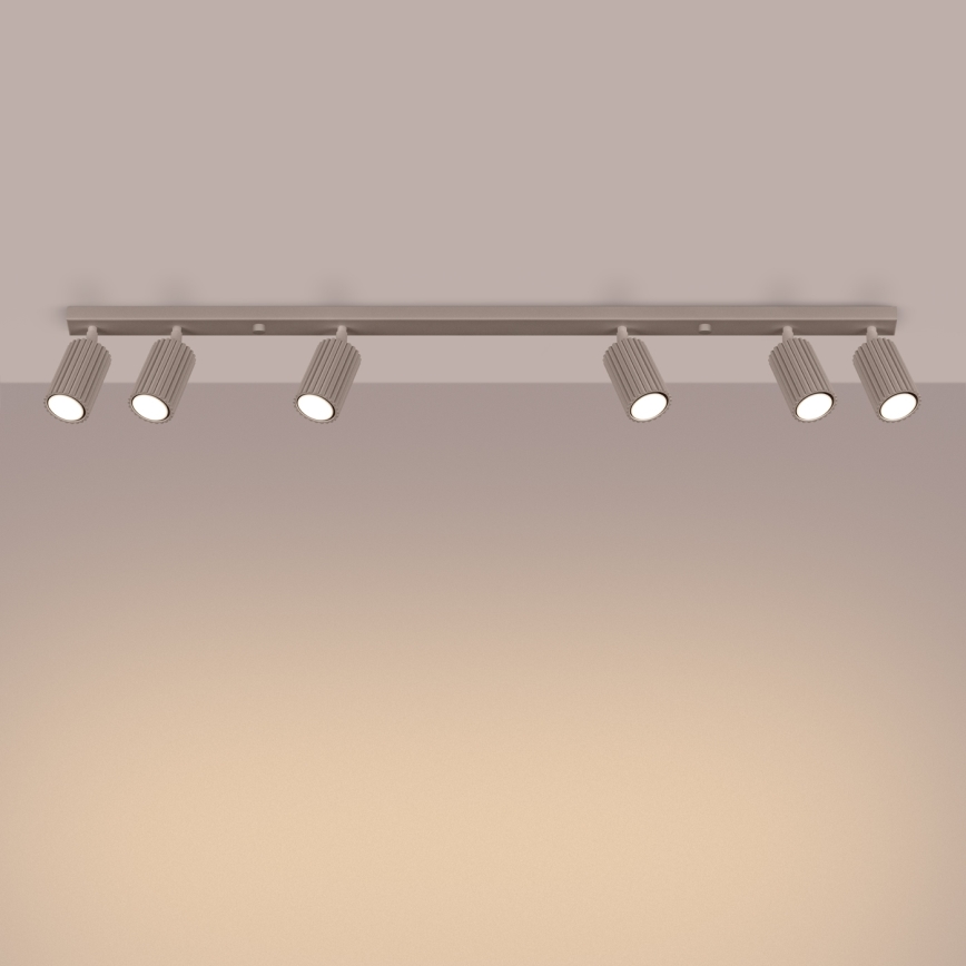 Brilagi - Spot CRESTO 6xGU10/10W/230V taupe