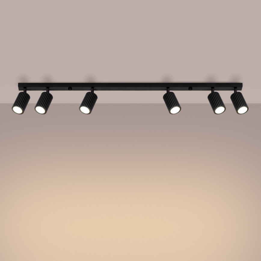 Brilagi - Spot CRESTO 6xGU10/10W/230V zwart