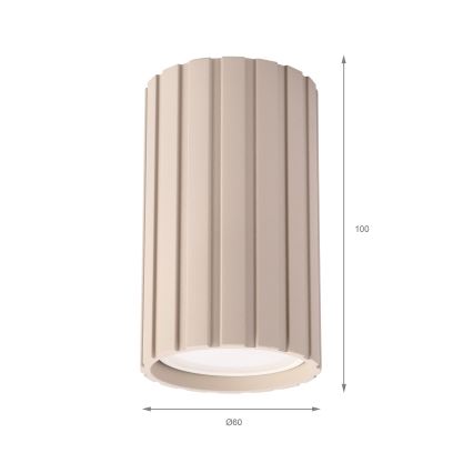 Brilagi - Spot CRISPINA 1xGU10/10W/230V 10 cm beige