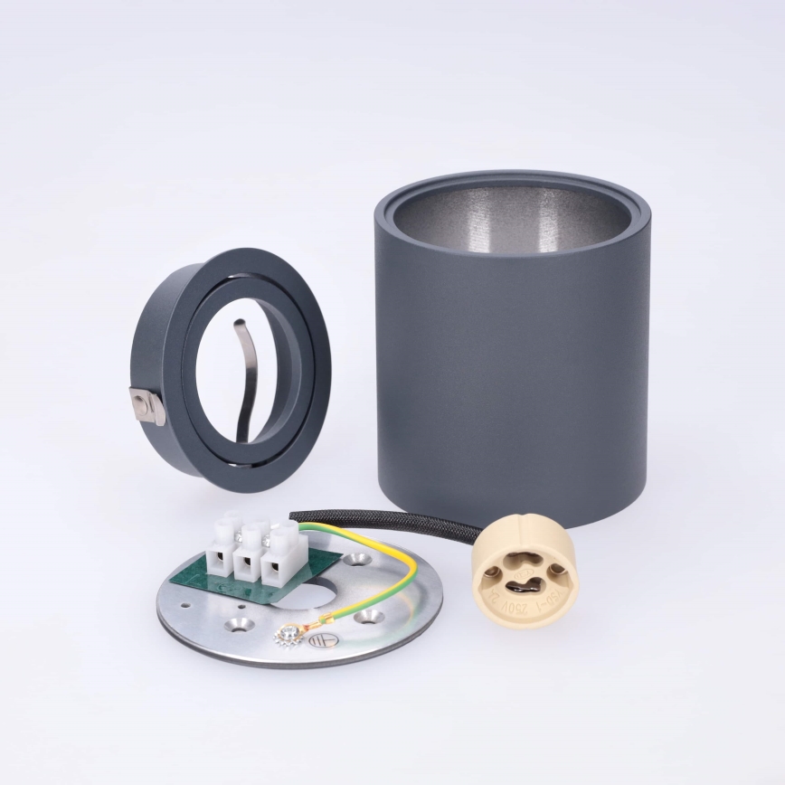 BRILAGI - Spot MIA 1xGU10/30W/230V 84x80 mm antraciet