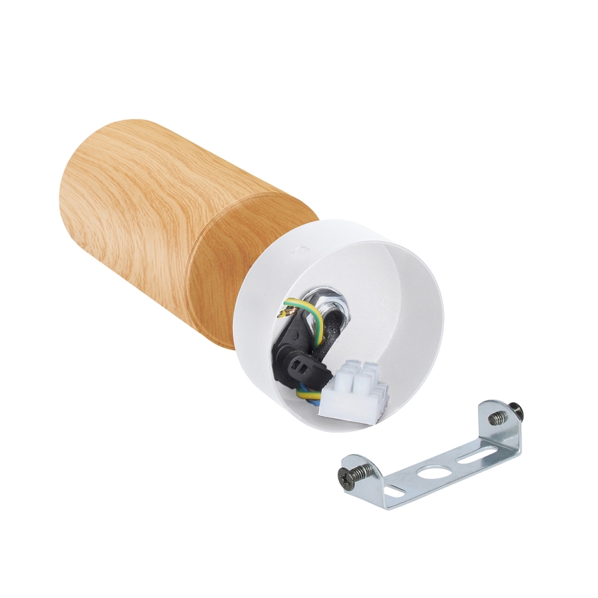 Brilagi - Spot SELE 1xGU10/30W/230V wit/eiken decor