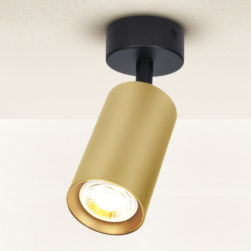Brilagi - Spot SELE GOLDEN 1xGU10/30W/230V zwart/goud