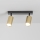 Brilagi - Spot SELE GOLDEN 2xGU10/30W/230V zwart/goud