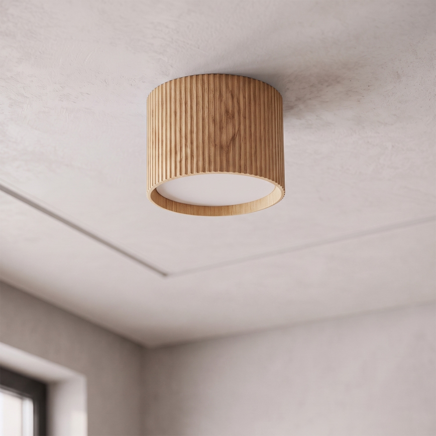 BRILAGI - Spot STRIPY 1xGX53/15W/230V 60x82 mm eiken decor